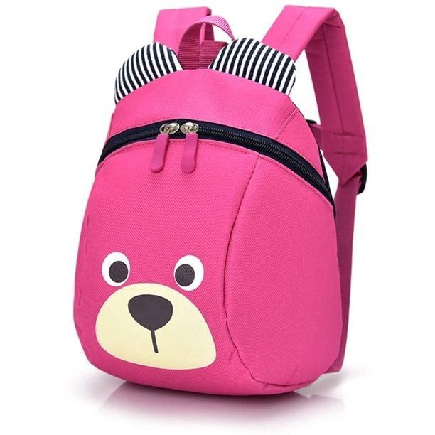 Cute Bear Backpack With Leash