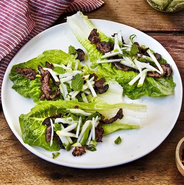 korean style beef and apple lettuce cups   memorial day recipes