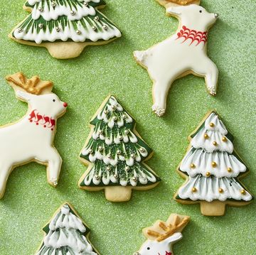Reindeer and Christmas Tree Cookies