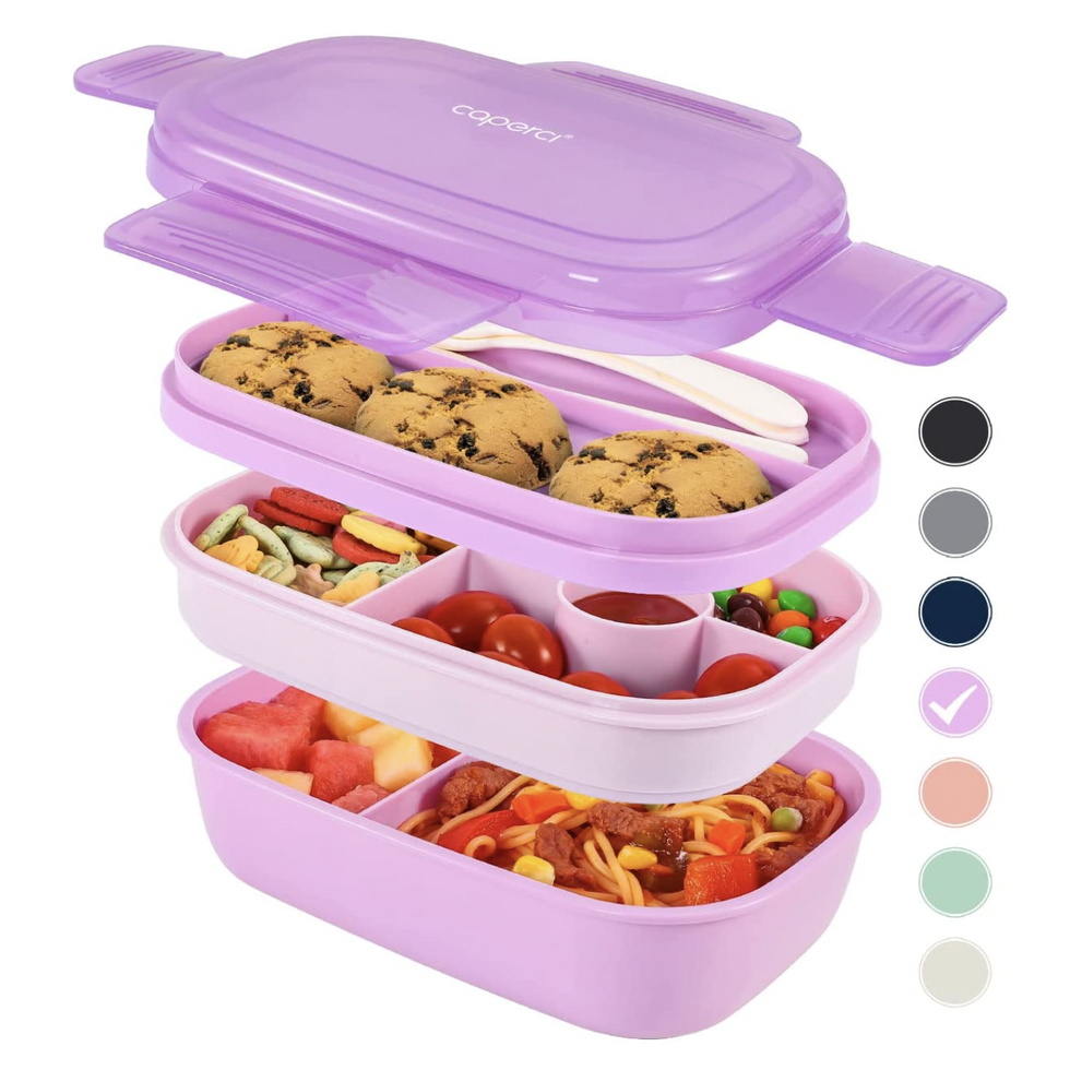 Stackable Bento Lunch Box for Kids